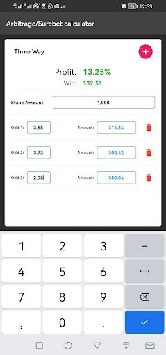 2 way arbitrage calculator|surebet calculator.